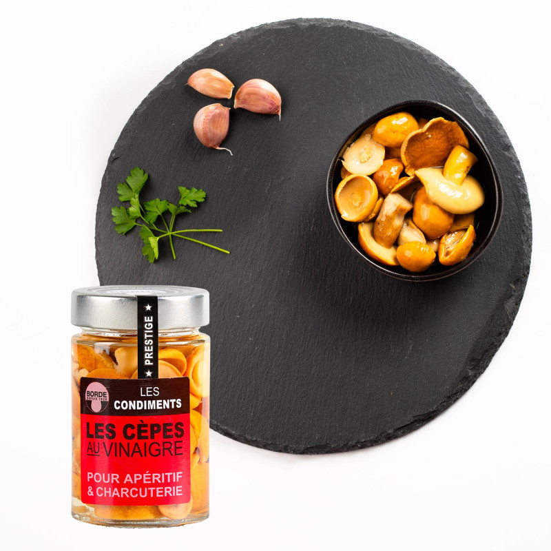 Les Cèpes au vinaigre (Gamme Prestige) - Maison Borde