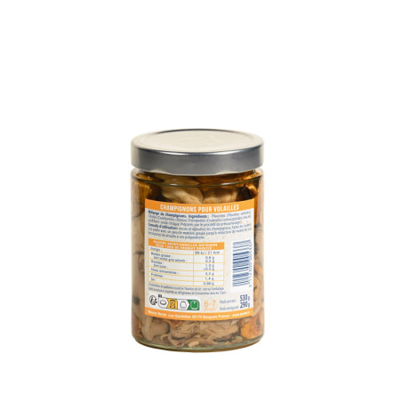 Sélection gourmande pour volaille en bocal "Roi des Montagnes" 290 g - L'atelier Borde