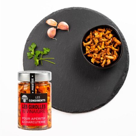 Les Girolles au vinaigre (Gamme Prestige) - Maison Borde