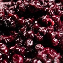 Myrtilles au sirop léger - 120 g