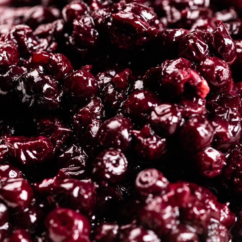 Myrtilles au sirop léger 120 g - Maison Borde