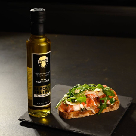 Huile d'olive à la truffe noire 250 ml - Maison Borde