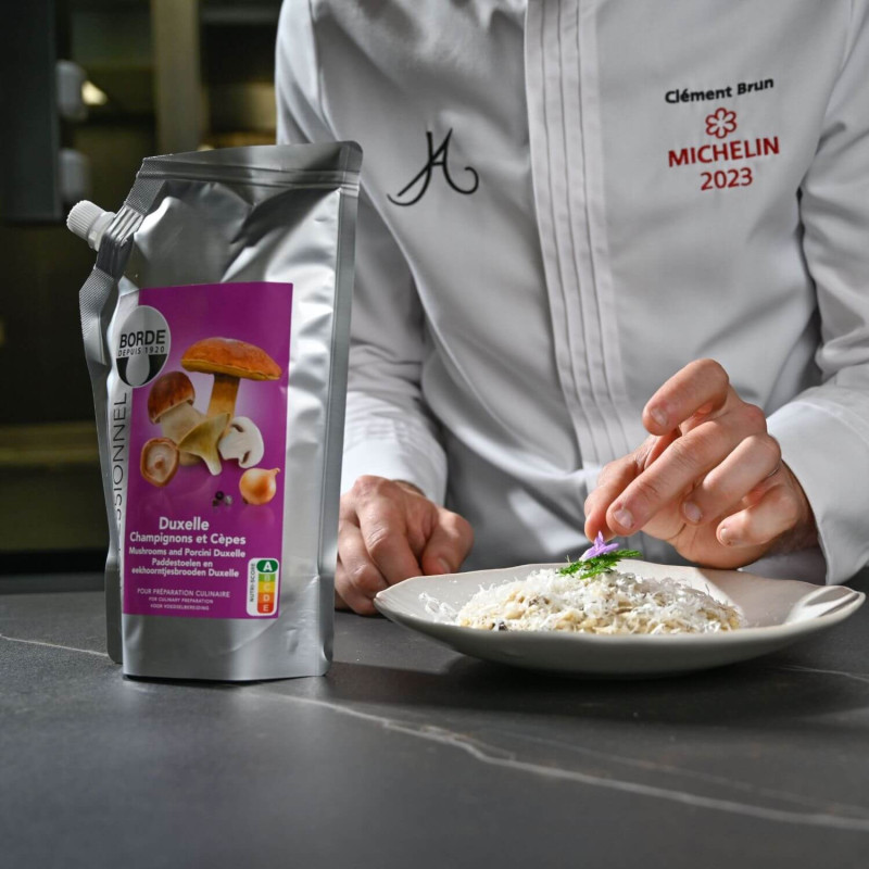 Duxelle de champignons et cèpes 750 g - Maison Borde