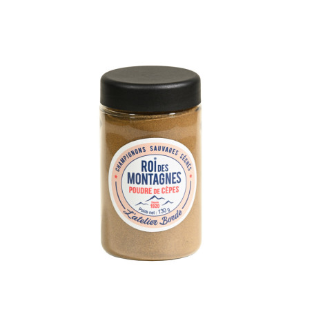 Poudre de cèpes "Roi des Montagnes" 130 g - L'atelier Borde