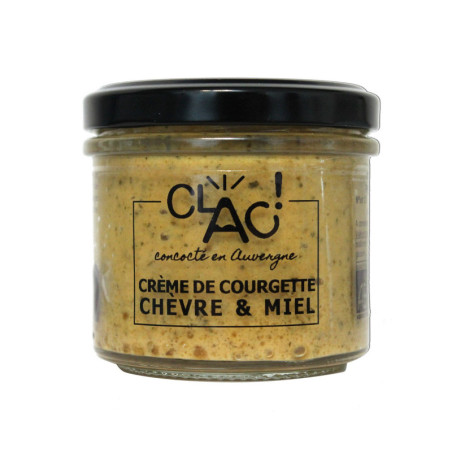 Crème de courgette chèvre & miel210 g - Maison Borde