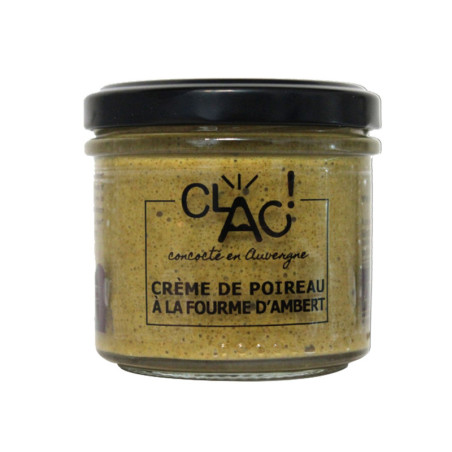 Crème de poireau à la fourme d'Ambert215 g - Maison Borde