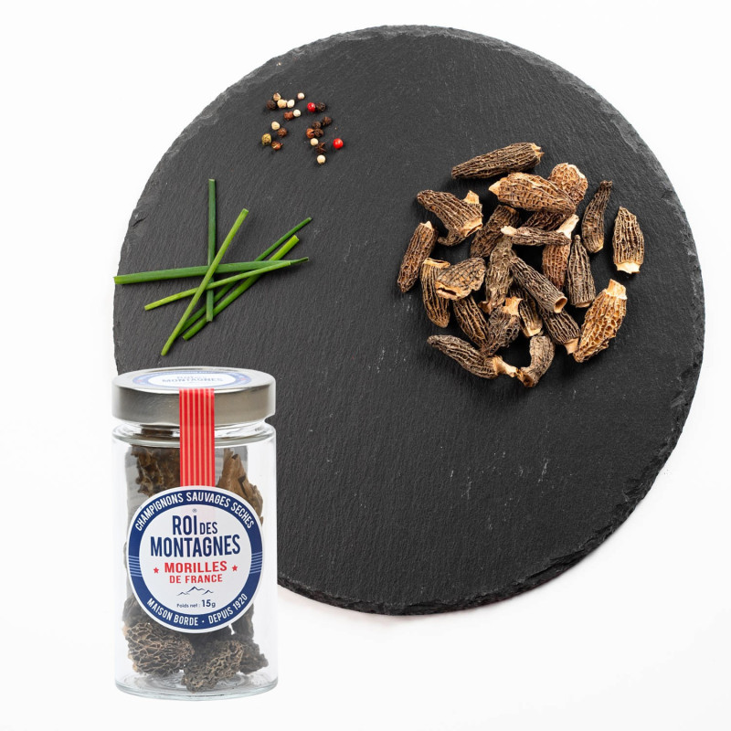 Morilles de France séchées 15 g - Maison Borde