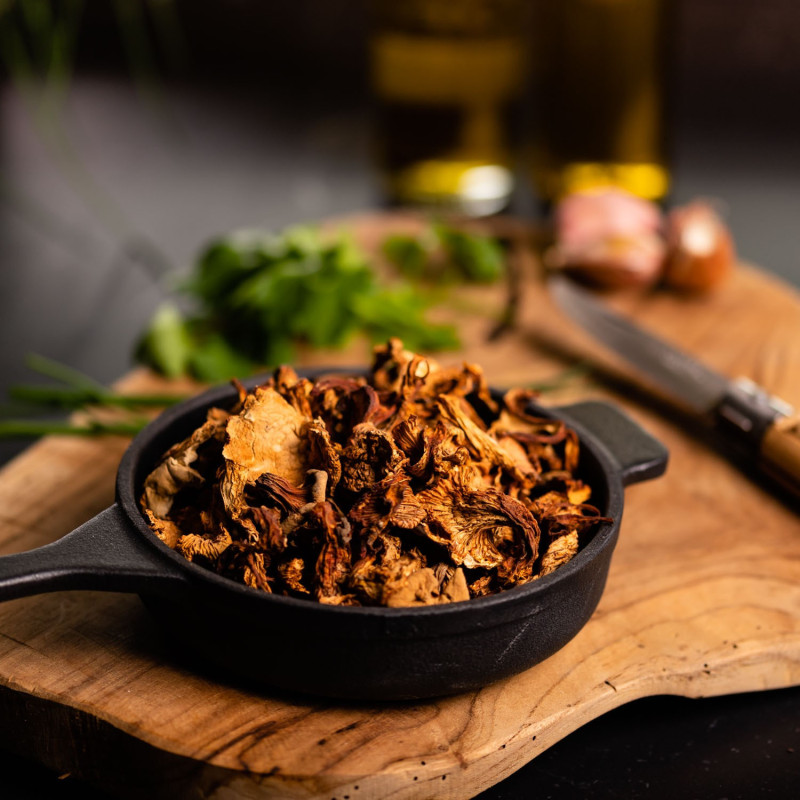 Girolles de France séchées 15 g - Maison Borde