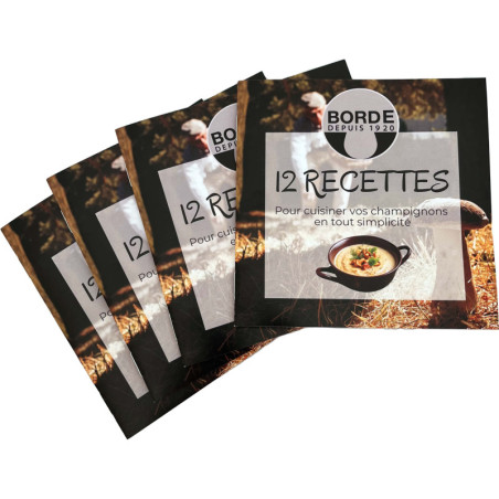 Livret recettes pour cuisiner vos champignons - Maison Borde