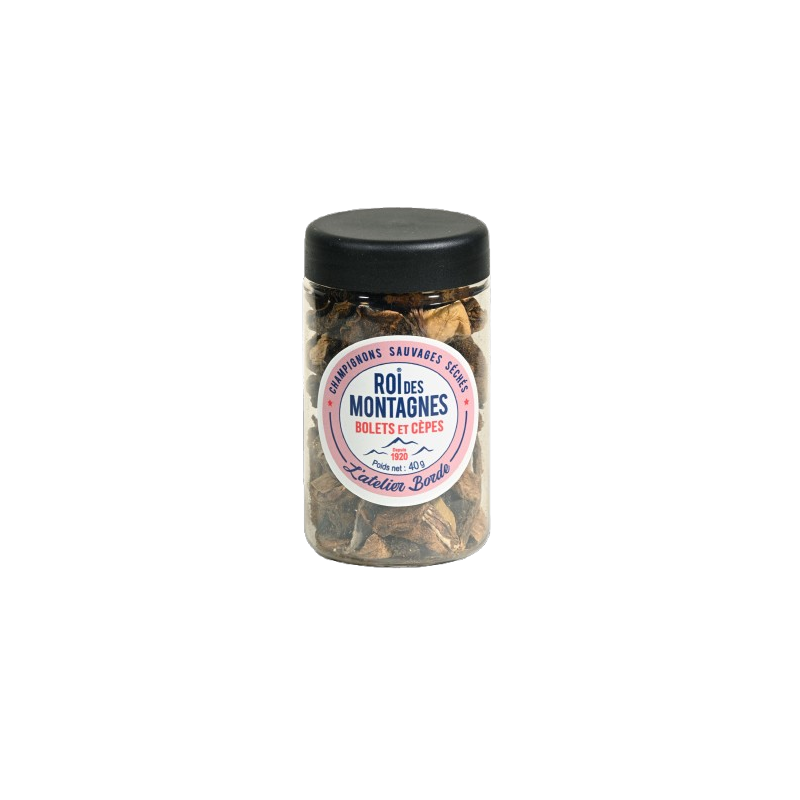 Bolets et cèpes séchés "Roi des Montagnes" 40 g - L'atelier Borde