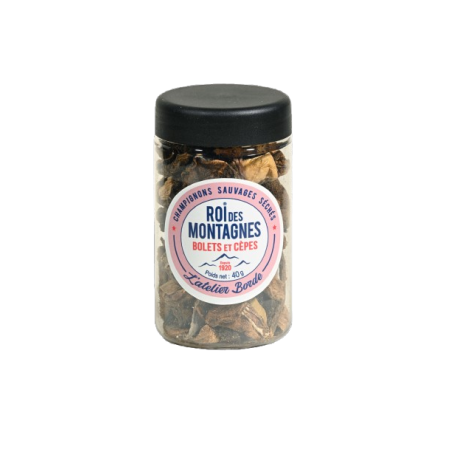 Bolets et cèpes séchés "Roi des Montagnes" 40 g - L'atelier Borde