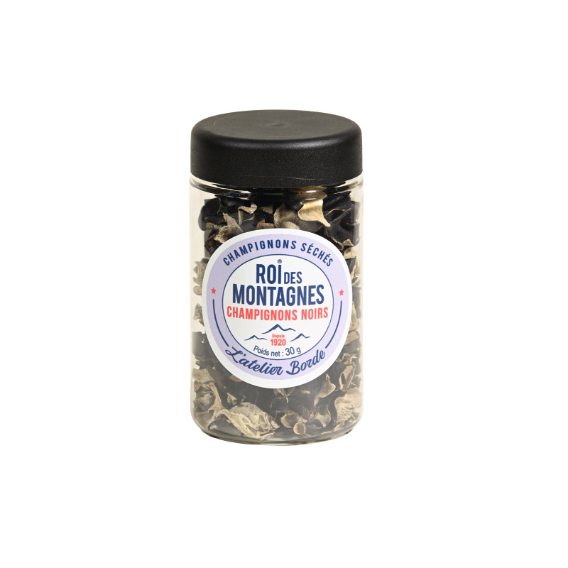 Champignons noirs séchés (Gamme Classique) - Maison Borde