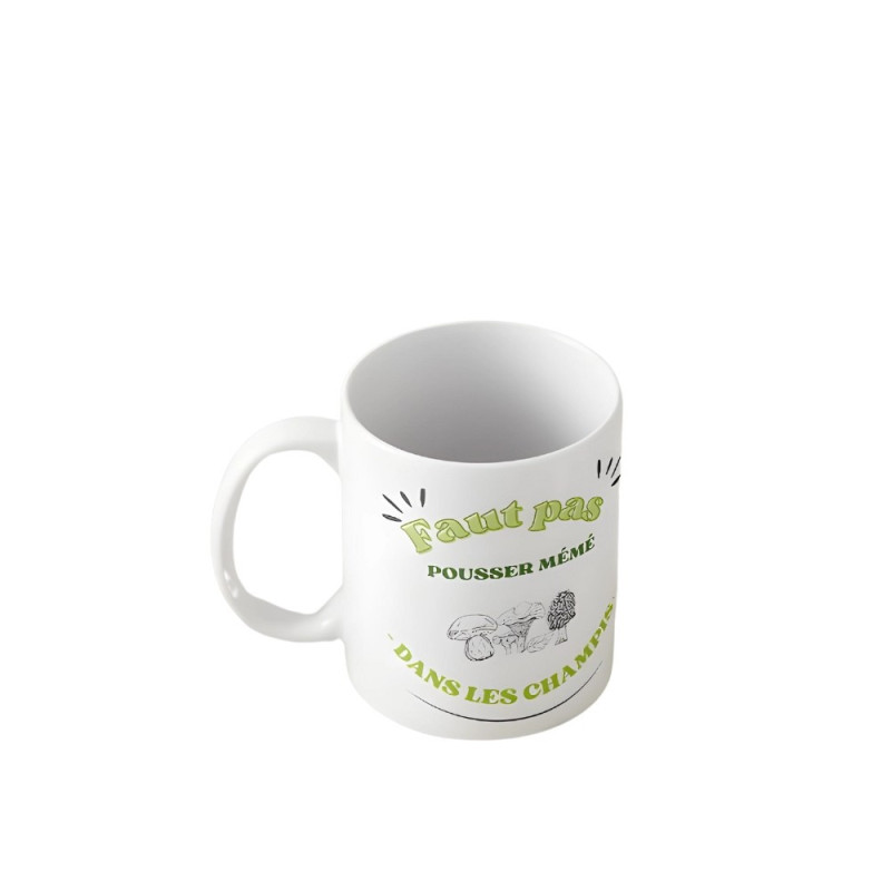 Mug "Faut pas pousser mémé dans les champis" - Maison Borde