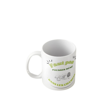 Mug "Faut pas pousser mémé dans les champis" - Maison Borde