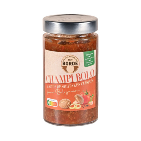 Champi Bolo (Hachis de shiitakes cuisinés 300 g) - Maison Borde