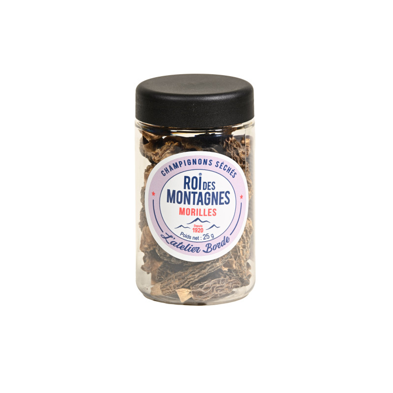 Morilles séchées "Roi des Montagnes" 25 g - L'atelier Borde