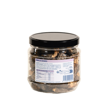 Morilles séchées "Roi des Montagnes" 100 g 100 g - L'atelier Borde