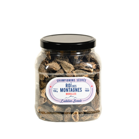 Morilles séchées "Roi des Montagnes" 150 g 150 g - L'atelier Borde