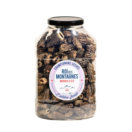 Morilles séchées "Roi des Montagnes" 400 g 400 g - L'atelier Borde
