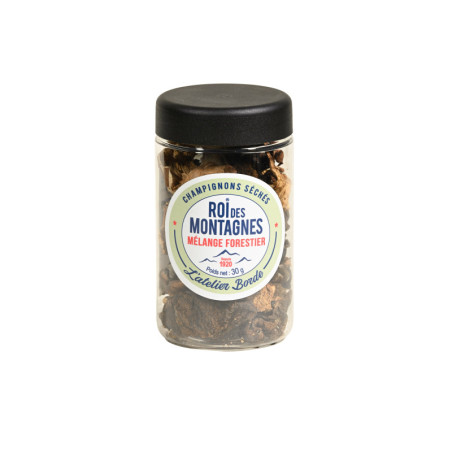 Mélange forestier séché "Roi des Montagnes" 30 g - L'atelier Borde