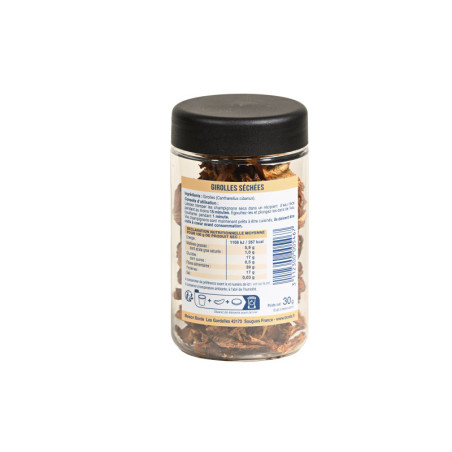 Girolles séchées "Roi des Montagnes" 30 g - L'atelier Borde