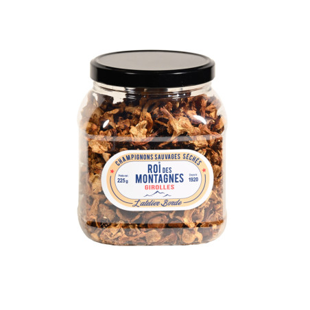 Girolles séchées "Roi des Montagnes" 225 g 225 g - L'atelier Borde