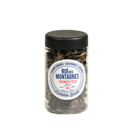 Trompettes séchées "Roi des Montagnes" 30 g- L'atelier Borde