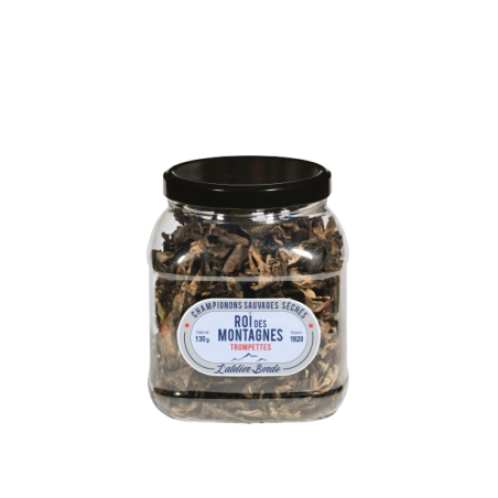 Trompettes séchées "Roi des Montagnes" 130 g 130 g - L'atelier Borde