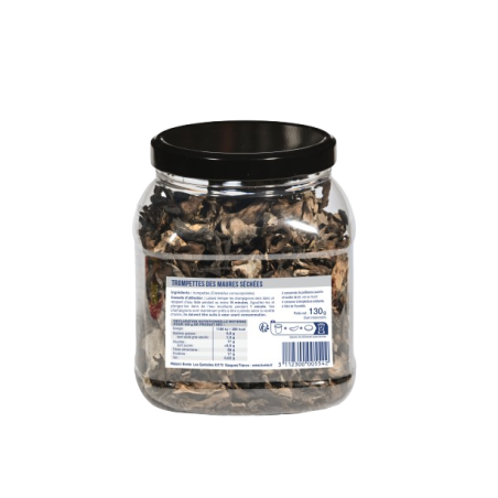 Trompettes séchées "Roi des Montagnes" 130 g 130 g - L'atelier Borde
