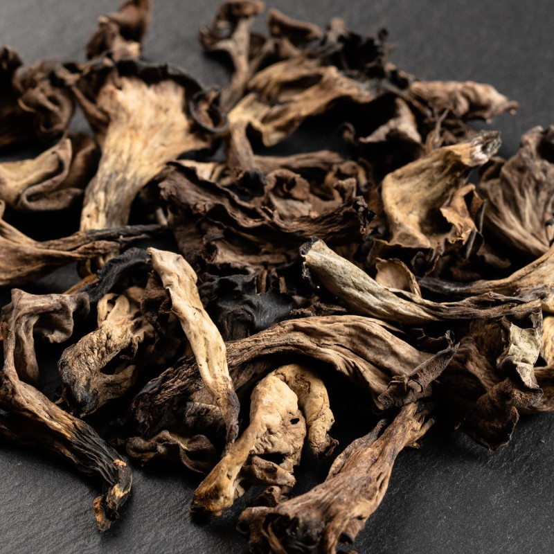 Trompettes séchées "Roi des Montagnes" 400 g 400 g - L'atelier Borde