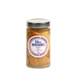Cèpes en bocal "Roi des Montagnes" 175 g - L'atelier Borde