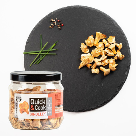 Girolles lyophilisées (30 g) - Maison Borde