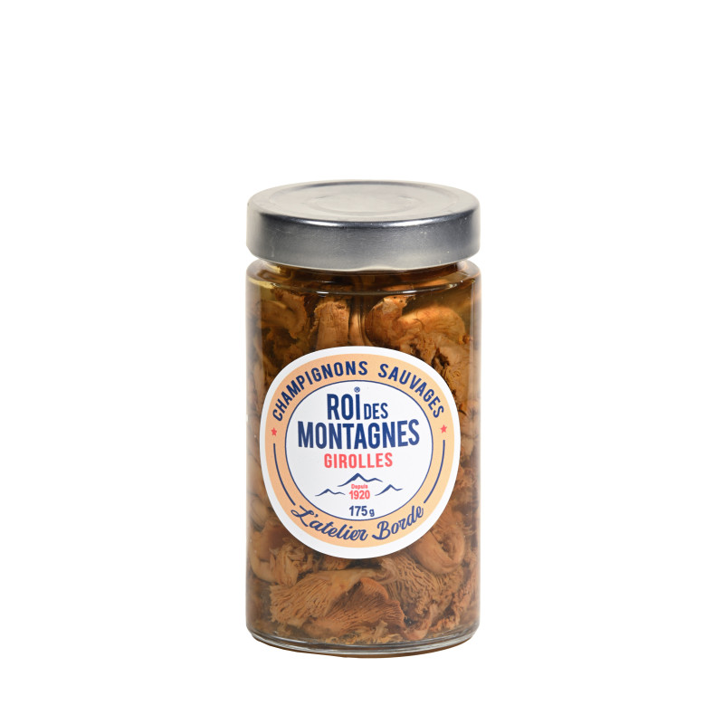 Girolles en bocal "Roi des Montagnes" 175 g - L'atelier Borde