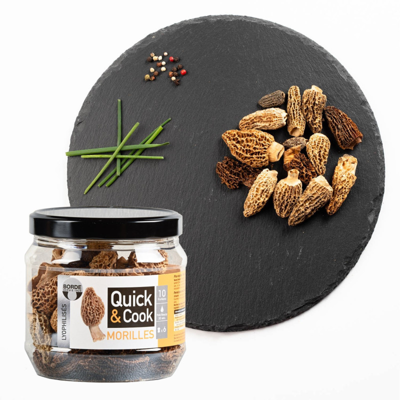 Morilles lyophilisées (30 g) - Maison Borde