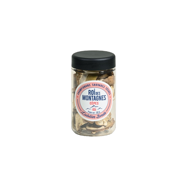 Cèpes séchés "Roi des Montagnes" - L'atelier Borde 30g