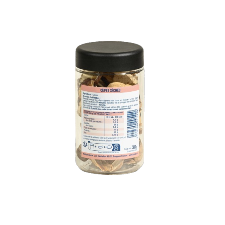 Cèpes séchés "Roi des Montagnes" - L'atelier Borde 30g