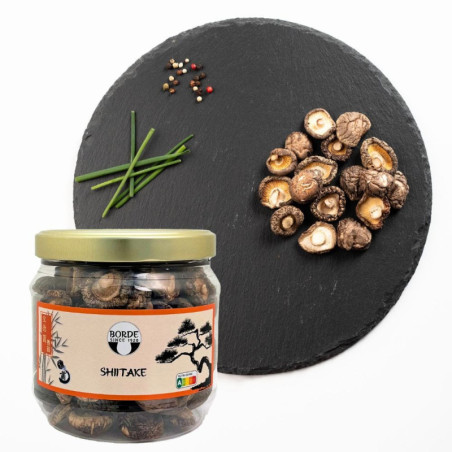 Shiitakés entiers séchés (Gamme asiatique) - Maison Borde