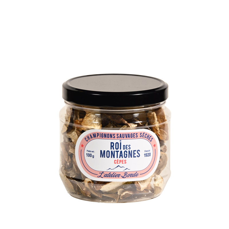 Cèpes séchés "Roi des Montagnes" 100 g 100 g - L'atelier Borde