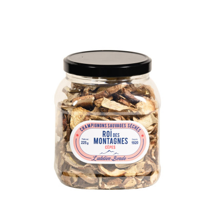 Cèpes séchés "Roi des Montagnes" 225 g 225 g - L'atelier Borde