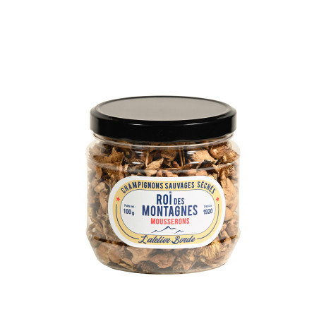 Mousserons séchés "Roi des Montagnes" 100 g 100 g - L'atelier Borde