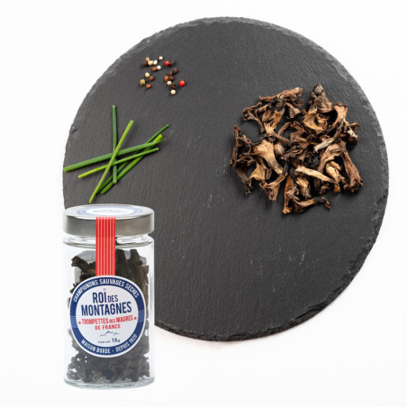 Trompettes des Maures de France séchées 15 g - Maison Borde