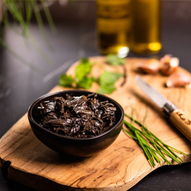 Trompettes "Roi des Montagnes" en bocal 150 g - L'atelier Borde