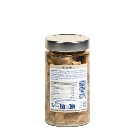 Pleurotes communs (Bocal 175 g) - Maison Borde