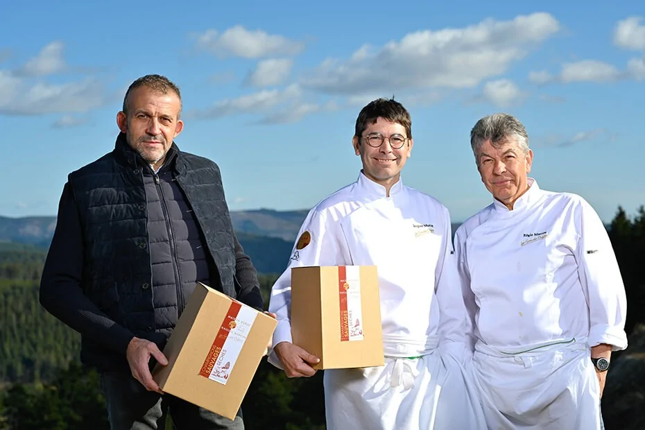 Our new range: "Les Grandes Origines", in collaboration with the chefs Régis and Jacques Marcon
